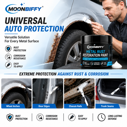 🥳2026 HOT SALE🥳💞50K+ SOLD!🔧🏠 Metal Rust Protection Black Repair Paste – Restores rusty gates, railings &amp; tools. Forms protective coating – no need to replace! 🛡️✨🔥