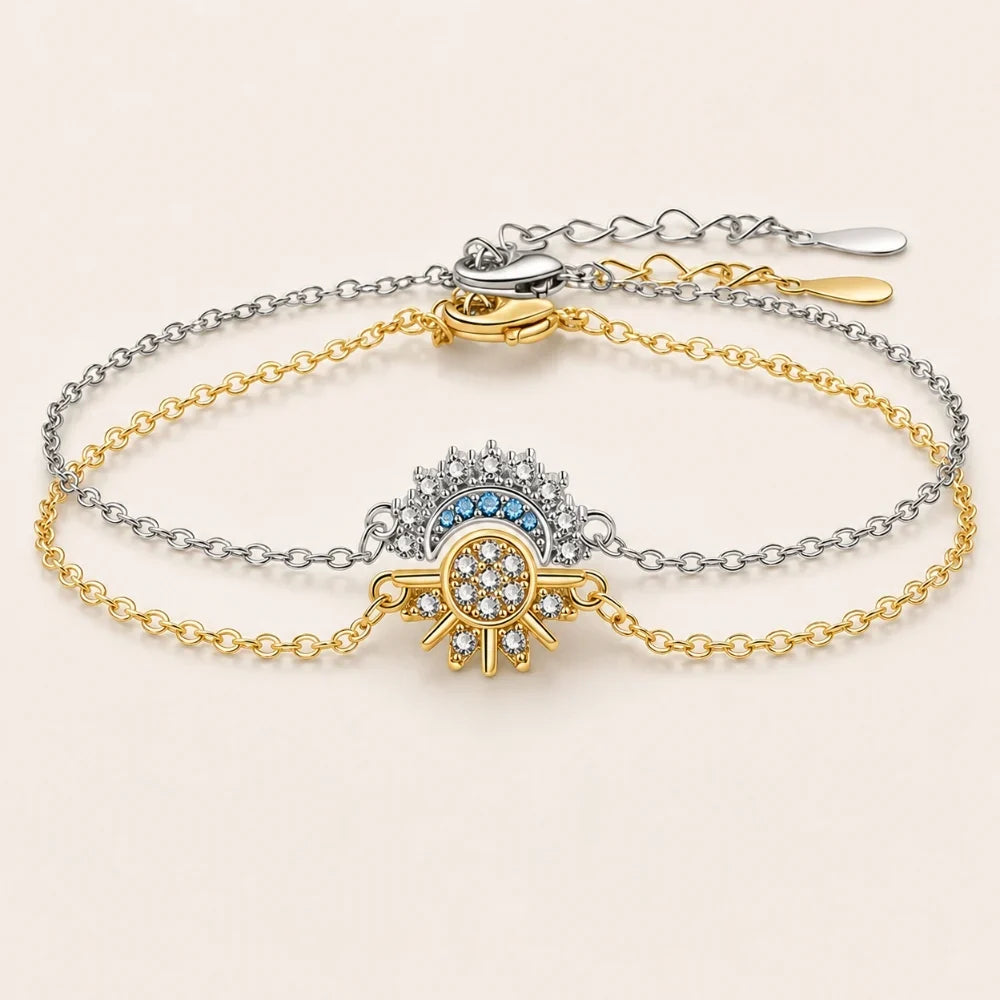 ☀️Sun & Moon Bracelets | For the one who’s always there🌙