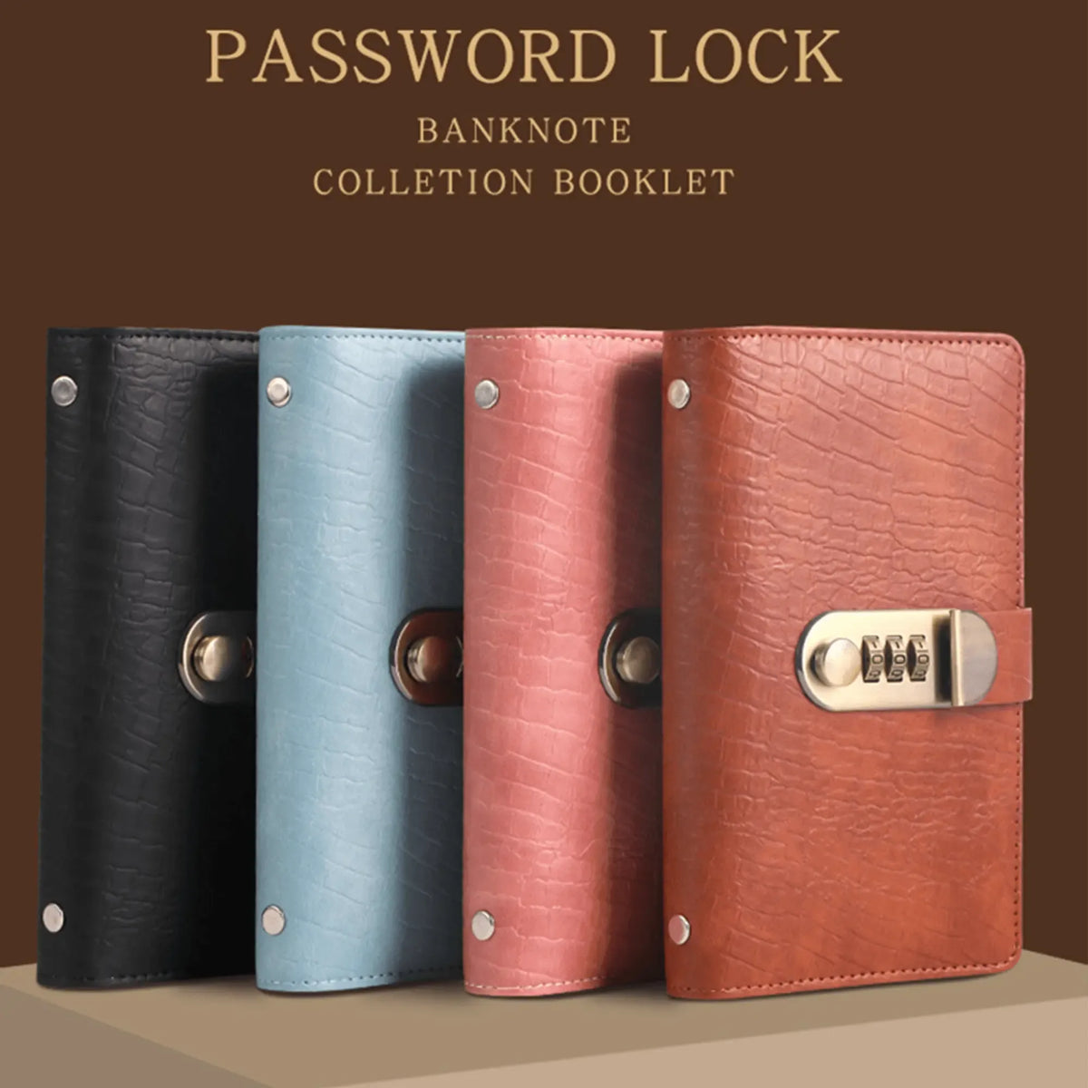 🔥 Last Day 50 % OFF– Lockable A6 Savings Notebook with 3-Digit Combination Lock 💰